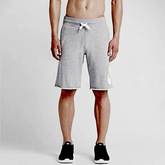 Nike Shorts Men Size Medium Alumni Terry Athletic AT5267-063 - Picture 9 of 9